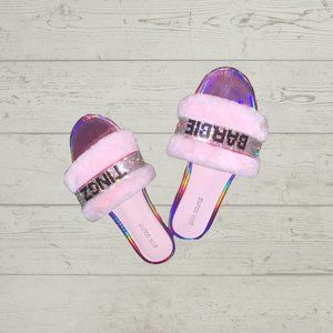Pink Barbie Tingz Slides *NEW*